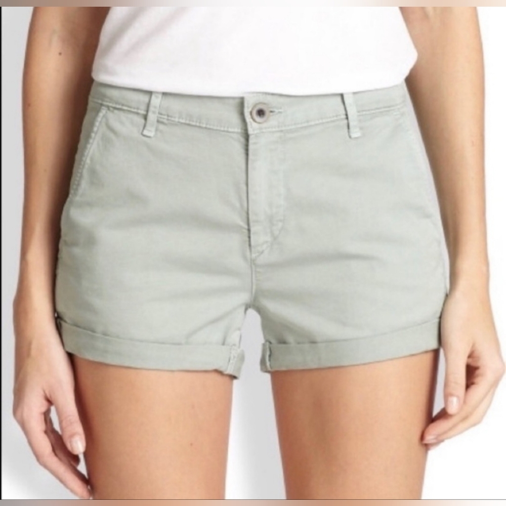 Adriano Goldschmied The Tristan short  mint green tailored preppy summer size 27